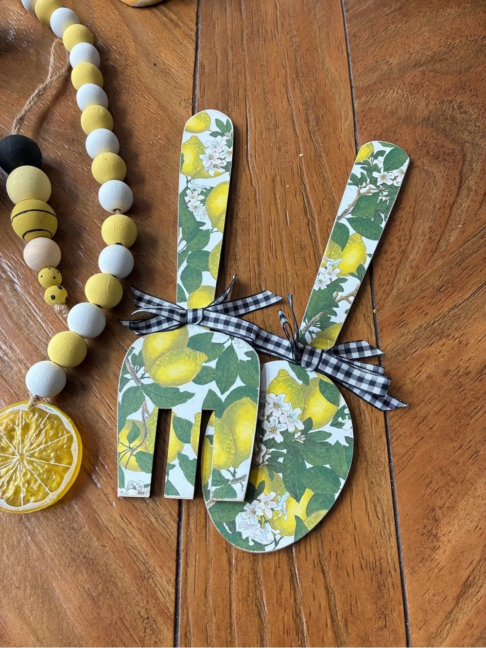 Lemonade & Summer Coffee or Tea Decorative Kitchen Accents - or Classroom Decor